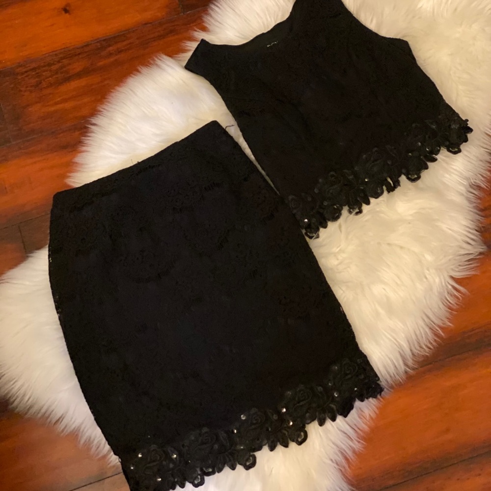 BCX dress| 2 piece black set | juniors dress |